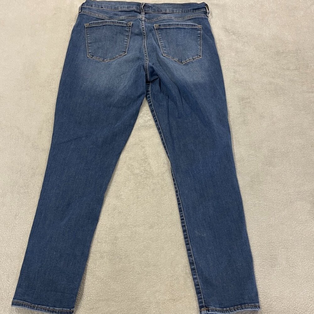 Gap Mid-Rise True Skinny Jeans Size 14/32 - Picture 4 of 11